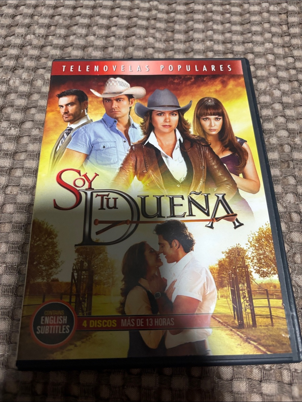 adidas Yellow and Orange Telenovela DVD Artwork